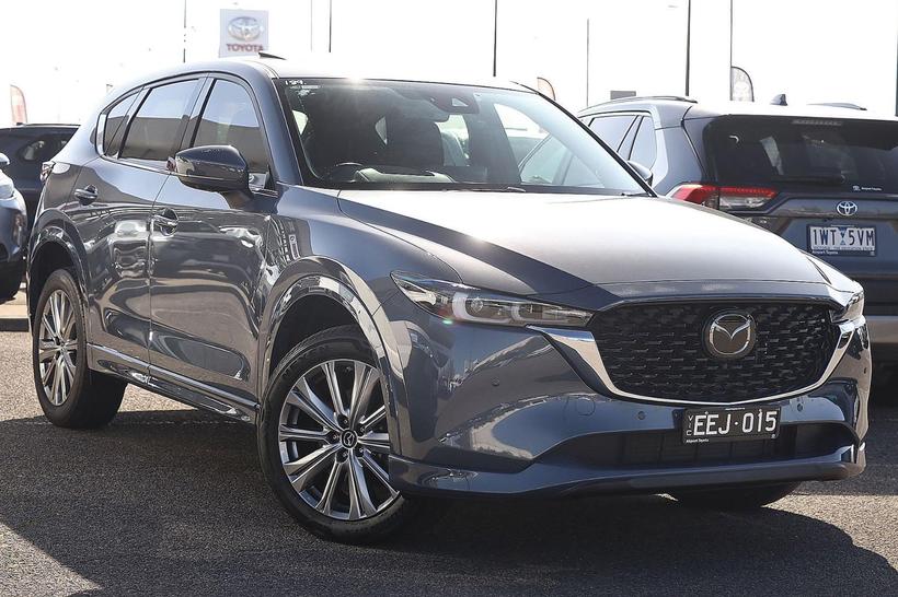 Grey 2022 Mazda CX-5 Wagon Akera (Awd)