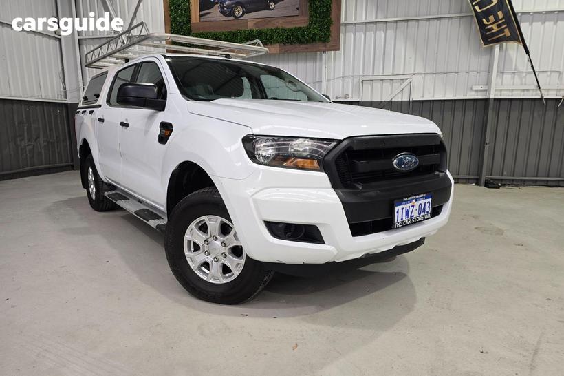 White 2017 Ford Ranger Crew Cab Pickup Xl 2.2 Hi-Rider (4X2)