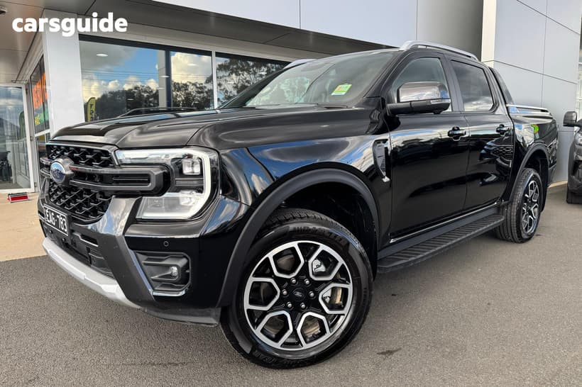 Black 2026 Ford Ranger Double Cab Pick Up Wildtrak 3.0 (4X4)