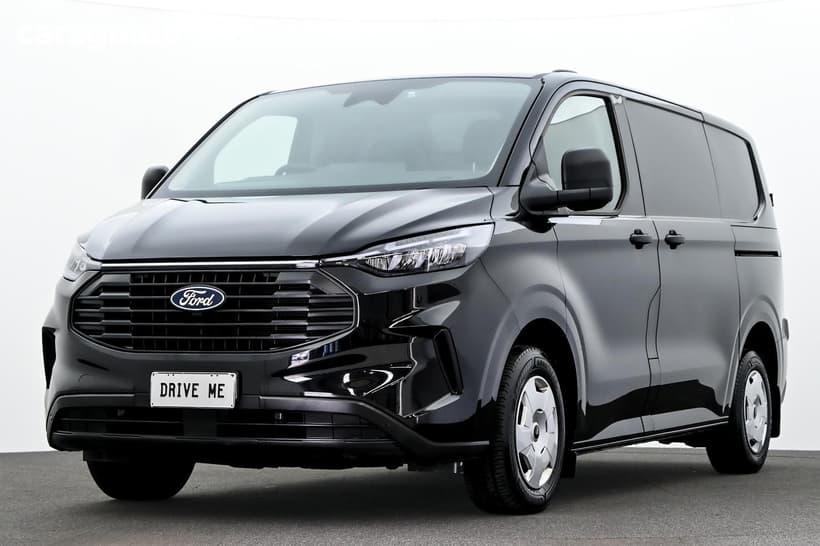 Black 2024 Ford Transit Custom Van 320S (Swb)