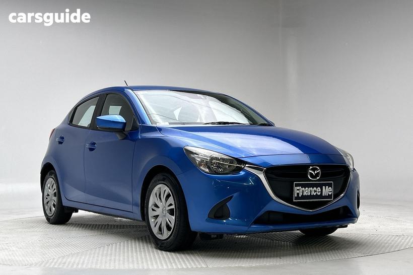 Blue 2017 Mazda 2 Hatchback Neo