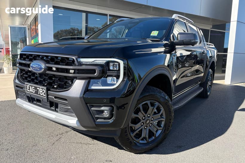 Black 2026 Ford Ranger Double Cab Pick Up Wildtrak 3.0 (4X4)