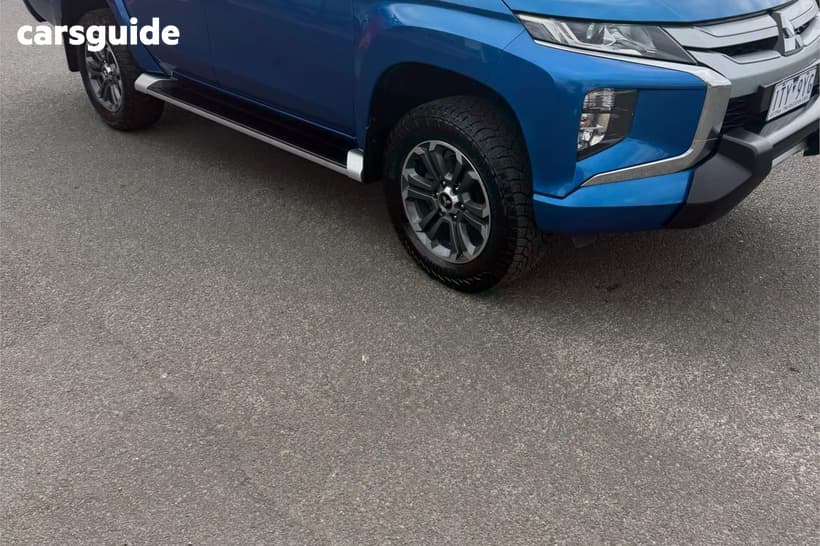 Blue 2021 Mitsubishi Triton Double Cab Pick Up Glx-R (4X4)