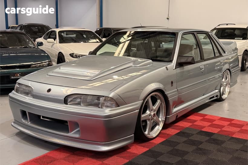 Blue 1987 Holden Commodore Wagon Berlina