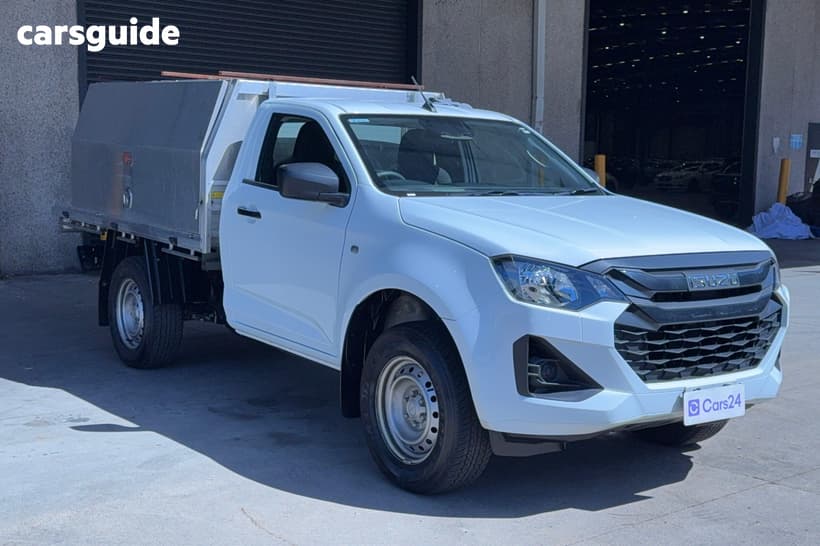 White 2025 Isuzu D-MAX Cab Chassis Sx (4X2) High-Ride