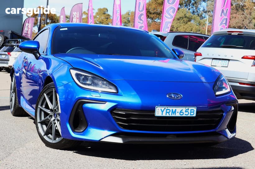 Blue 2023 Subaru BRZ Coupe