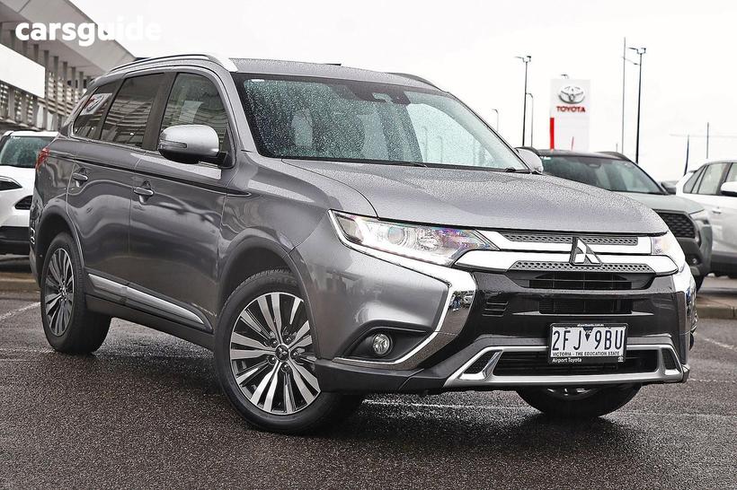 Grey 2019 Mitsubishi Outlander Wagon Ls 7 Seat (Awd)