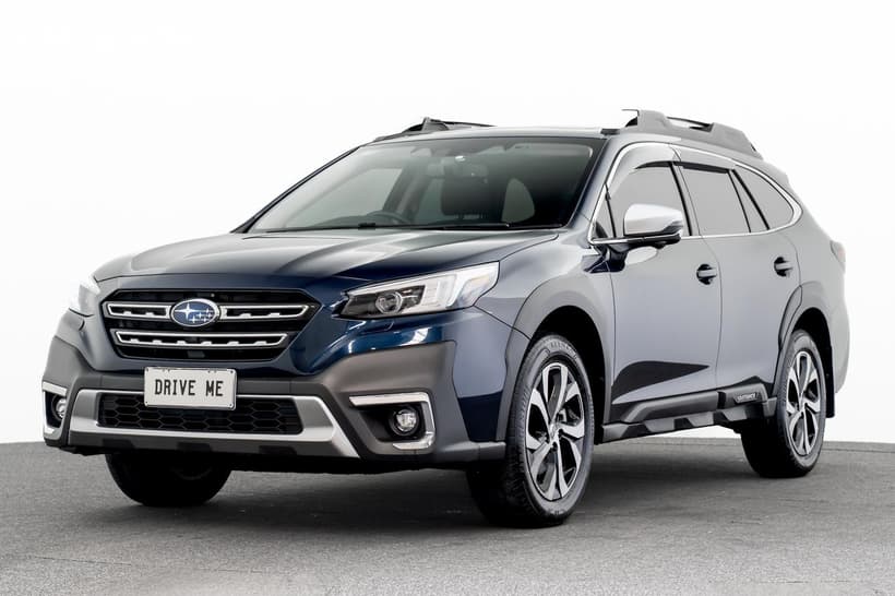 Blue 2021 Subaru Outback Wagon Awd Touring
