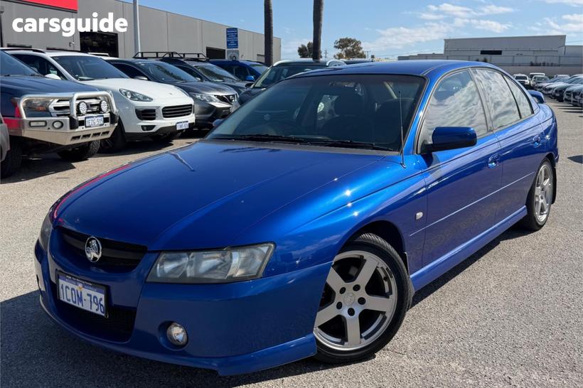 Blue 2006 Holden Commodore Sedan Sv6