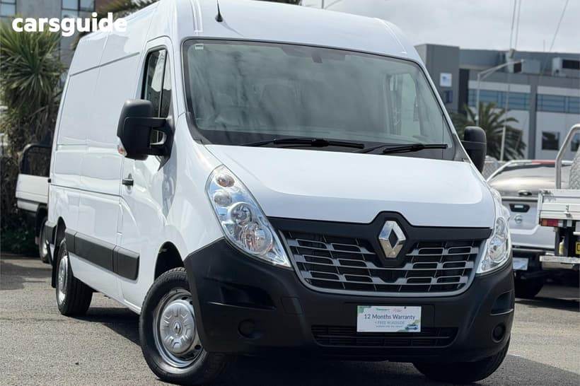 White 2015 Renault Master Van 3.5 Mwb Mid