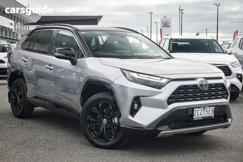 Silver 2025 Toyota RAV4 Wagon Xse (Awd) Hybrid Premium Paint