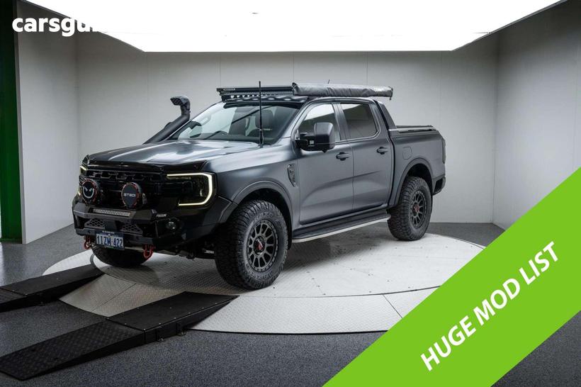 Grey 2023 Ford Ranger Double Cab Pick Up Wildtrak 2.0 (4X4)