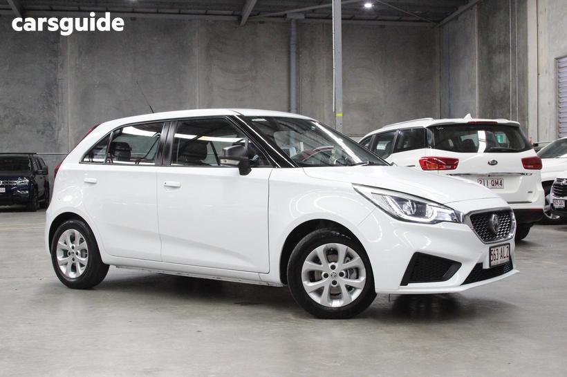 White 2020 MG MG3 Hatchback Core