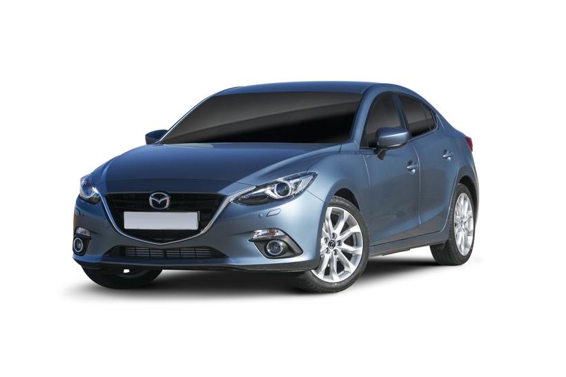 Red 2016 Mazda 3 Sedan Maxx