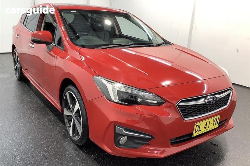 Red 2016 Subaru Impreza Hatchback 2.0S (Awd)