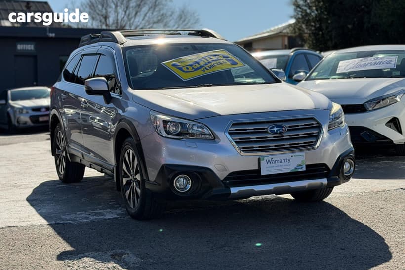 Silver 2015 Subaru Outback Wagon 2.0D Premium