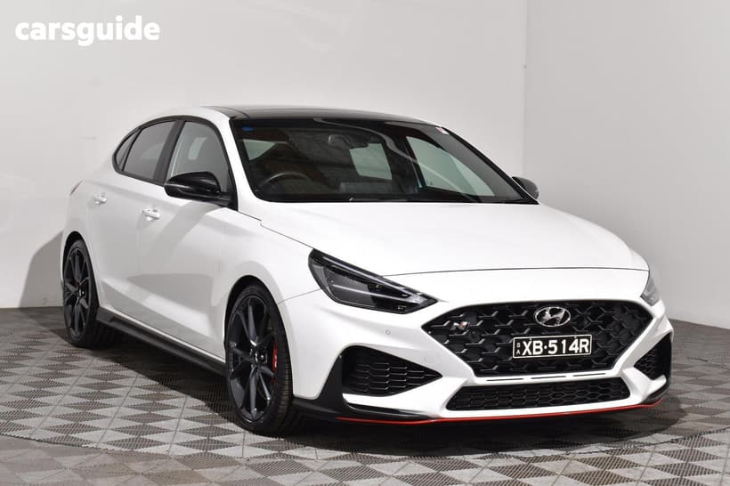 White 2022 Hyundai I30 Fastback N Limited Edition