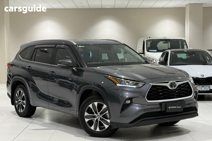 Silver 2024 Toyota Kluger Wagon Gxl Hybrid Awd