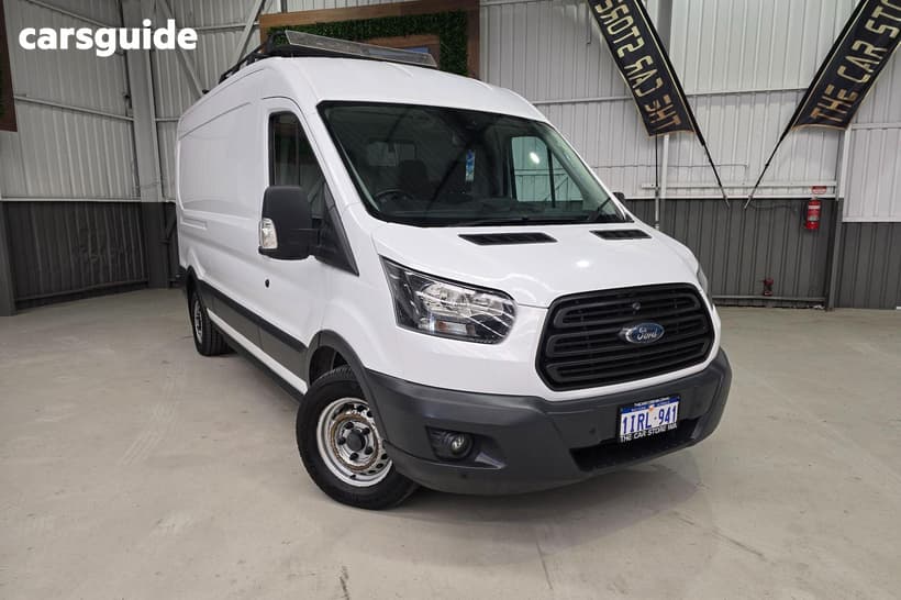 White 2018 Ford Transit Van 350L Lwb High Roof