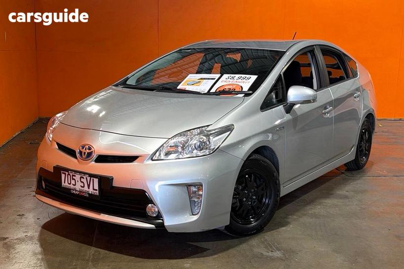 Silver 2012 Toyota Prius Hatchback Hybrid