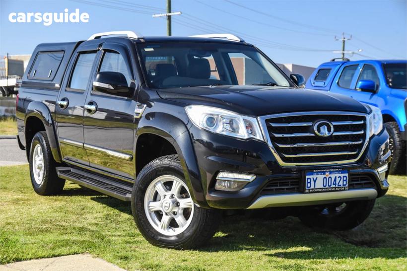Black 2018 Great Wall Steed Dual Cab Utility (4X4)
