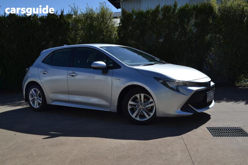 Silver 2020 Toyota Corolla Hatchback Ascent Sport (Hybrid)