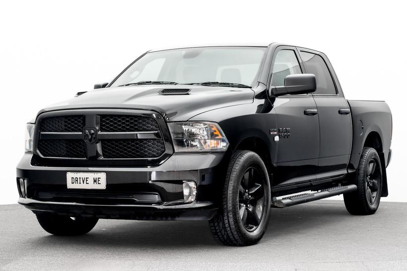 Black 2023 RAM 1500 Crew Cab Utility Express