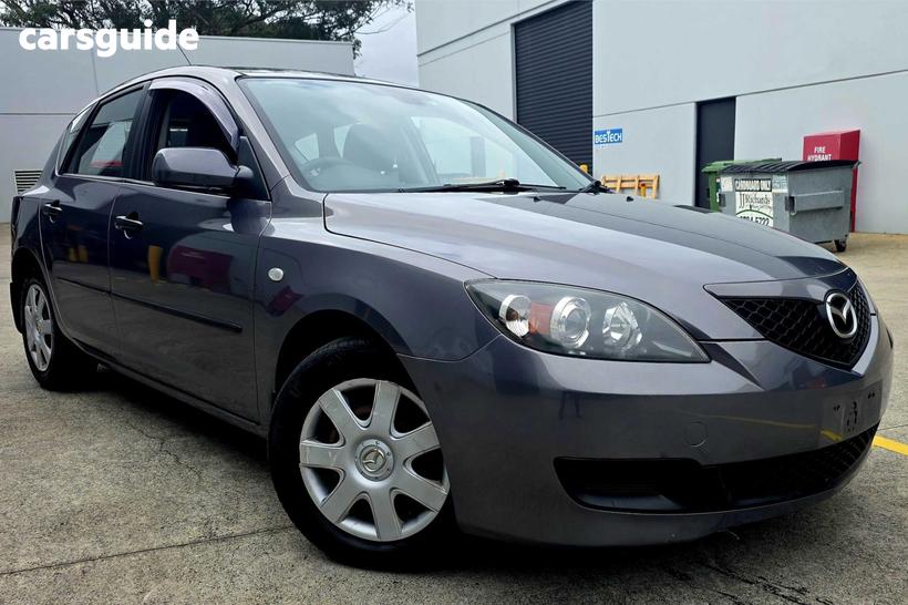 Grey 2007 Mazda 3 Hatchback Neo