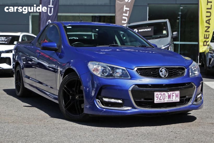 Blue 2015 Holden UTE Utility Sv6