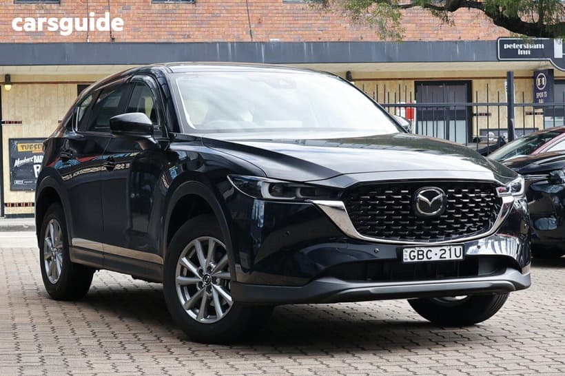 Black 2025 Mazda CX-5 Wagon G25 Maxx Sport (Fwd)