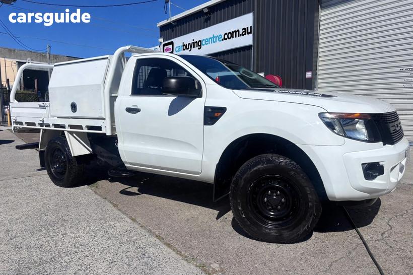 White 2015 Ford Ranger Cab Chassis Xl 2.2 (4X2)