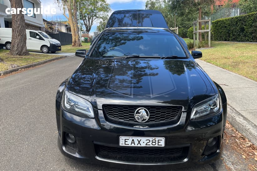 Black 2011 Holden Commodore Utility Ss-V