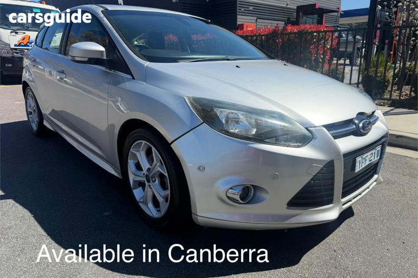 Silver 2014 Ford Focus Hatchback Titanium