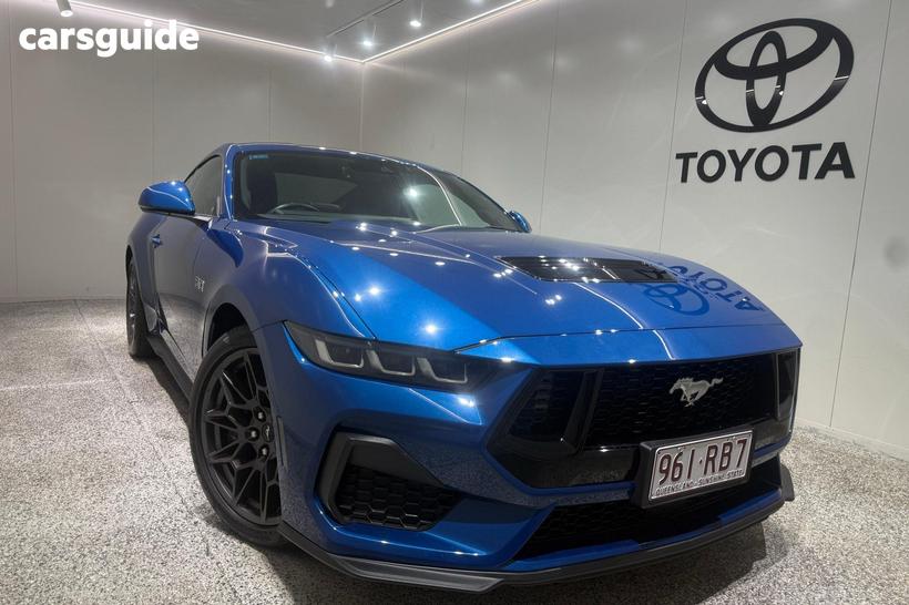 Blue 2024 Ford Mustang Fastback Gt 5.0 V8