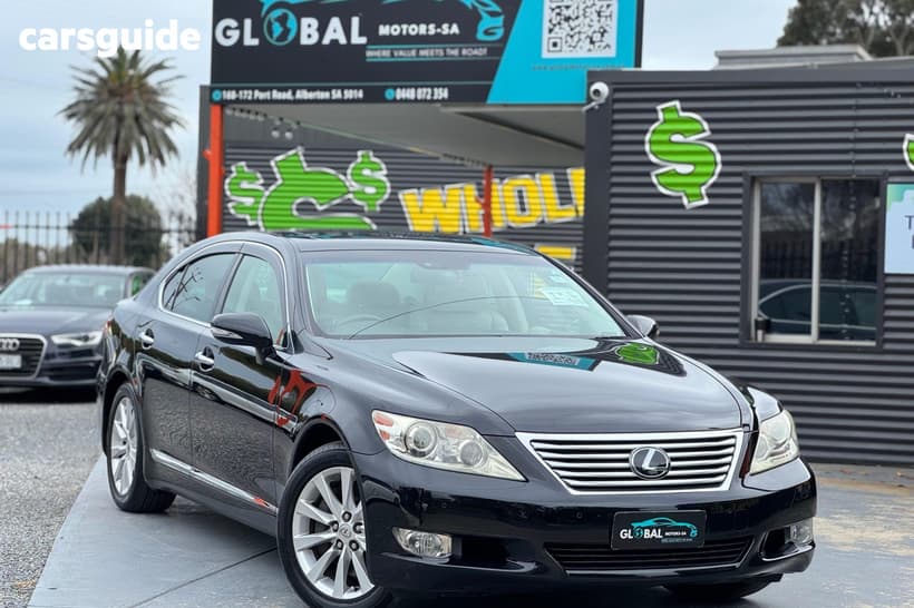 Black 2011 Lexus LS Sedan SPORT USF40R MY10