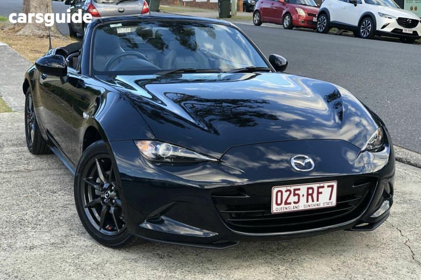 Black 2015 Mazda MX-5 Roadster Gt