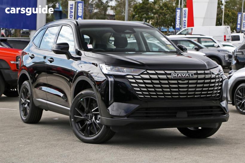 Black 2025 GWM Haval H6 Wagon Lux Hybrid