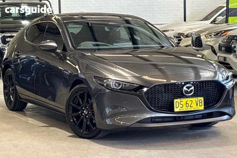 Grey 2024 Mazda 3 Hatchback G25 Astina
