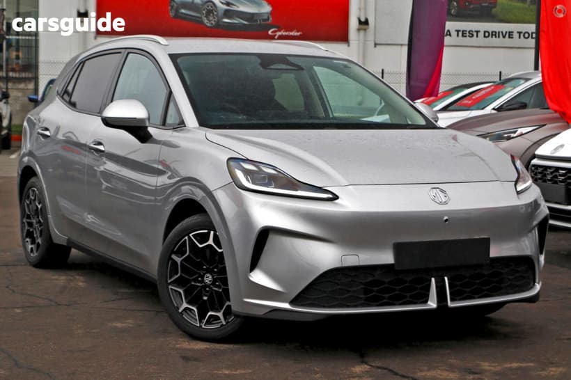 Silver 2026 MG MG4 Hatchback Essence 64 150Kw
