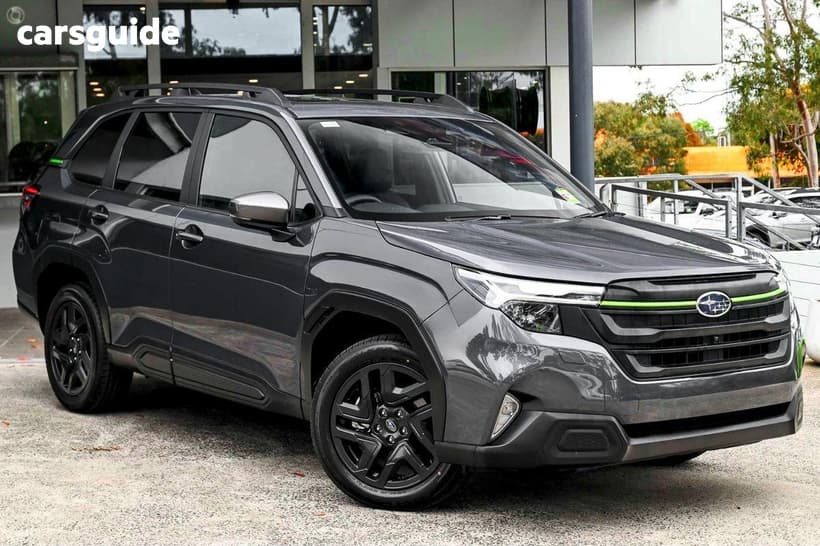 Grey 2025 Subaru Forester Wagon 2.5I Sport (Awd)