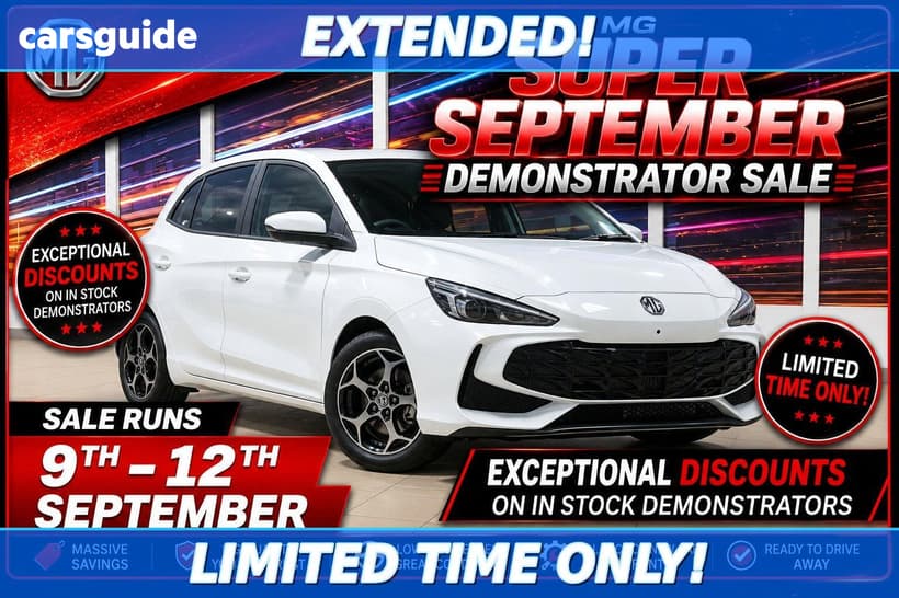 White 2025 MG MG3 Hatchback Essence