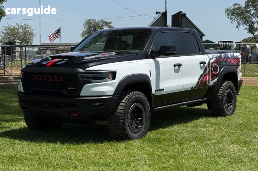 Red 2027 RAM 1500 Ute Tray