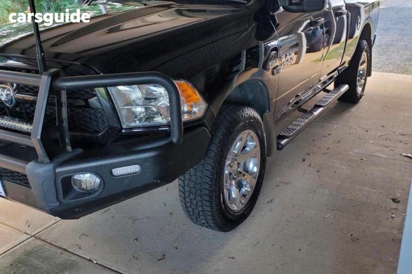 Black 2021 RAM 1500 Crew Cab Utility Warlock Ii Rambox
