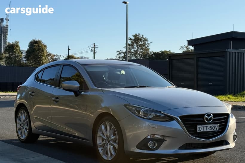 Grey 2015 Mazda 3 Hatchback Sp25 Gt