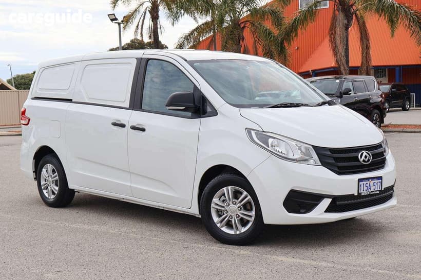 White 2021 LDV G10+ Van Barn Door