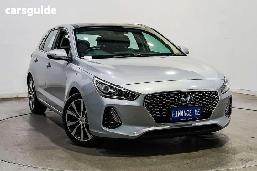 Silver 2020 Hyundai I30 Hatchback Premium