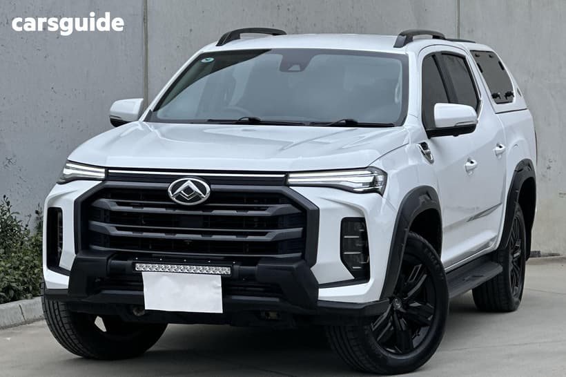 White 2022 LDV T60 Double Cab Utility Max Luxe (4X4)