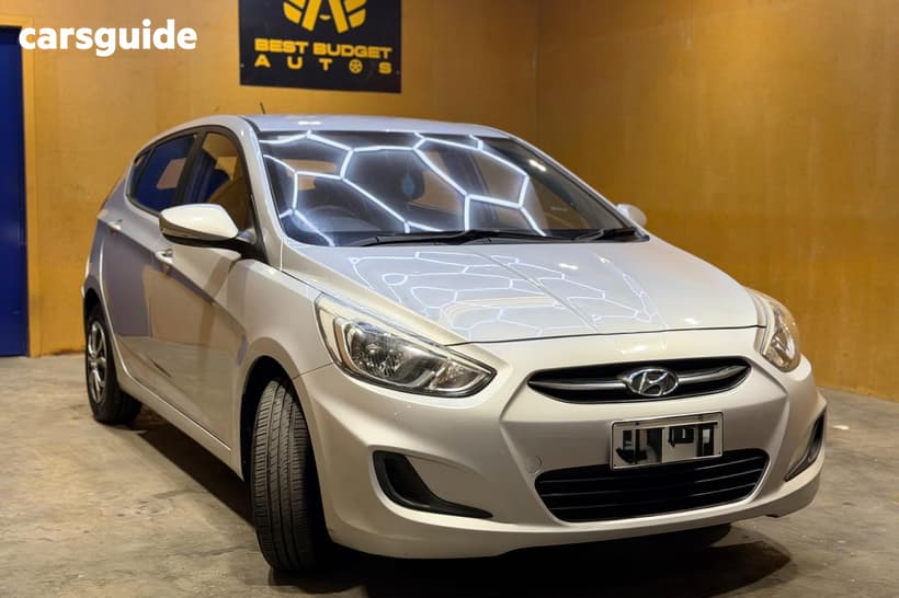 Silver 2015 Hyundai Accent Hatch ACTIVE RB3 MY16