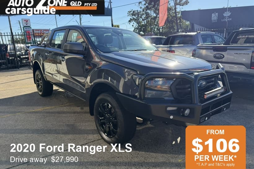 Grey 2020 Ford Ranger Double Cab Pick Up Xls 3.2 (4X4)