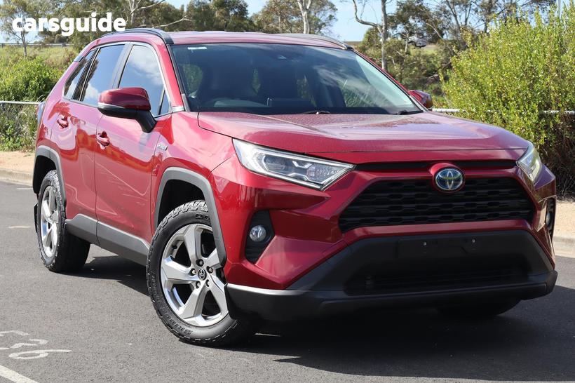 Red 2019 Toyota RAV4 Wagon Gxl Awd Hybrid
